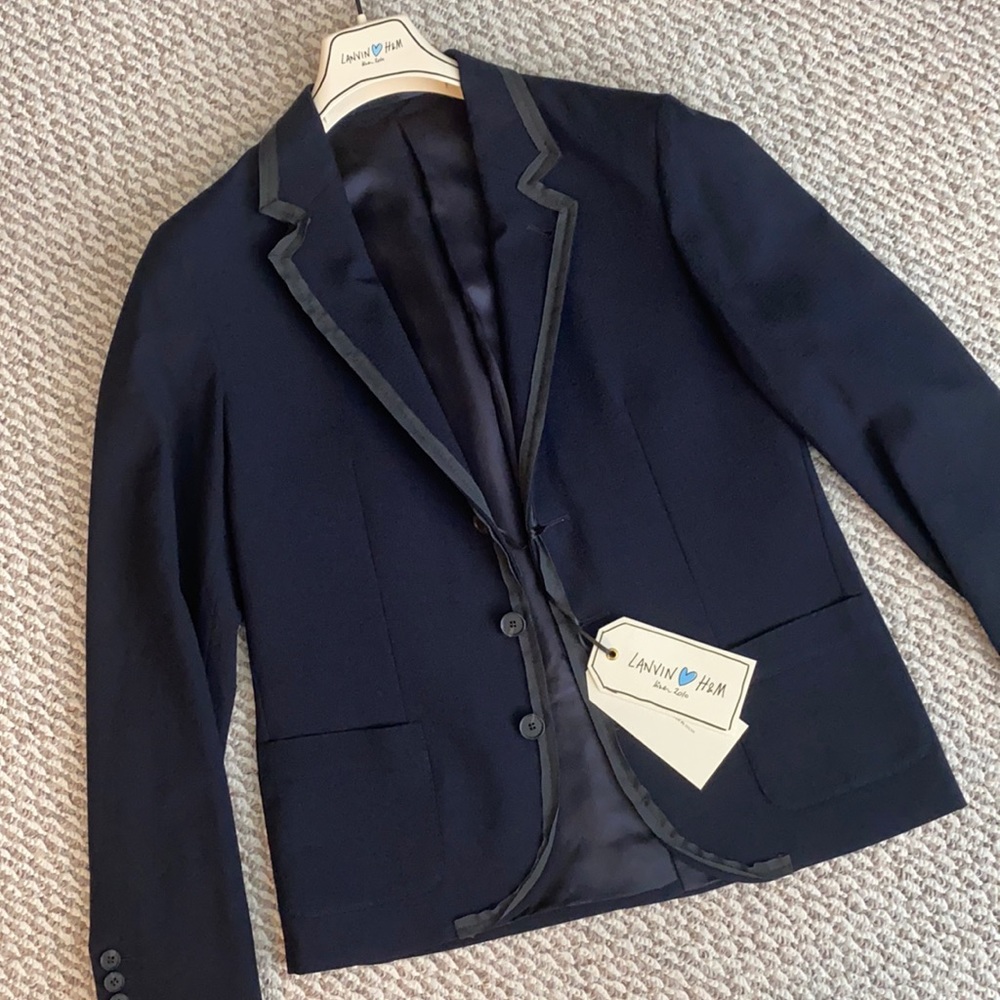 Lanvin for H&M Blazer 36R! New with Tags! RARE!